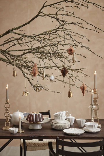 Camille mælkekande 8 cm råhvid LENE BJERRE