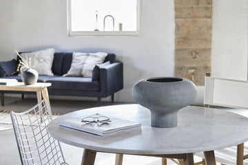 Samara vase grå D31,5 H22 LENE BJERRE