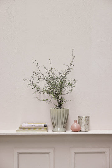 Helene vase lys rosa keramik H9 cm LENE BJERRE