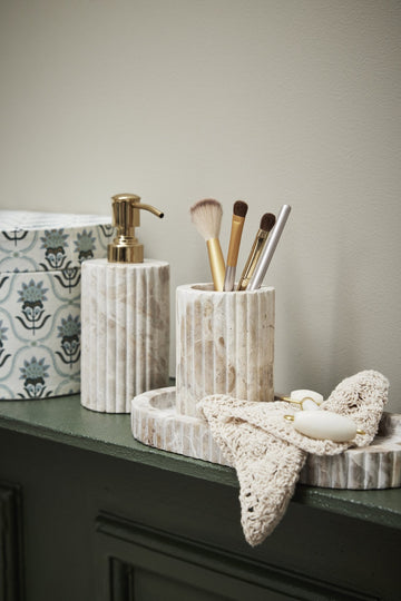 Eliana tandkrus 10,5 cm. sand marmor LENE BJERRE