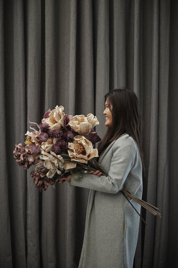 Happia skumblomst 90 cm. lyserød LENE BJERRE