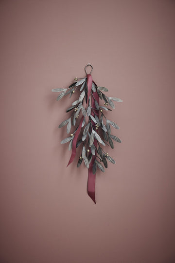 Mistlia mistelten H38 cm. antik grå jern Lene Bjerre Design DK