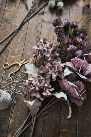 Happia skumblomst 90 cm. lilla LENE BJERRE