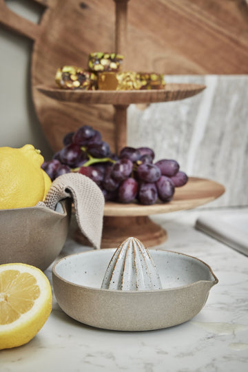 Joselia citruspresser W14 cm. brun keramik LENE BJERRE