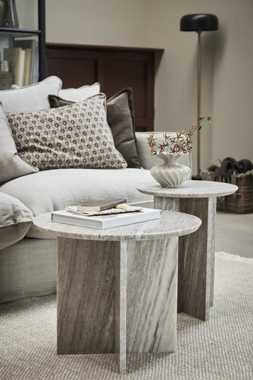 Efilia pudebetræk 60x40 cm. sand 100% bomuld LENE BJERRE