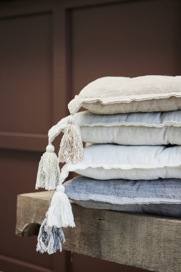 Felima siddehynde hvid 45x45 LENE BJERRE