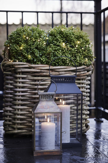 Signe lanterne H38,5 cm. sort jern LENE BJERRE