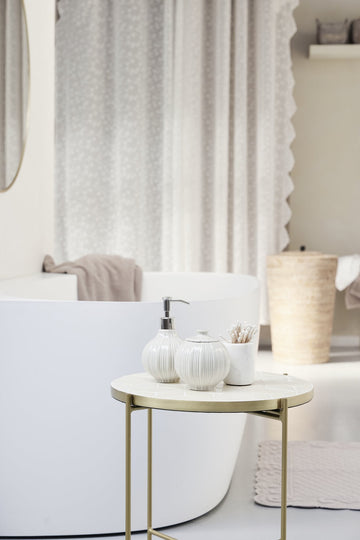 Lily dispenser brun sand keramik H16,3 cm LENE BJERRE