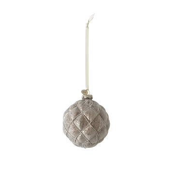 Norille Julekugle H11 cm. antik brun Lene Bjerre Design DK