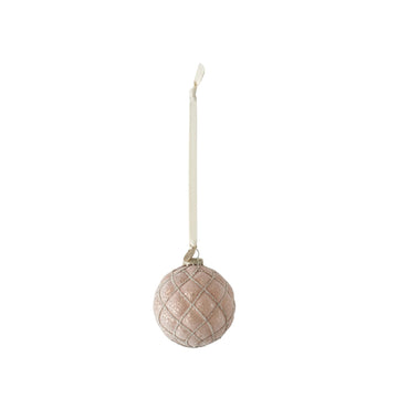 Norille Julekugle H9 cm. pudder Lene Bjerre Design DK