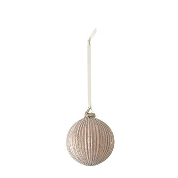 Norille Julekugle H11 cm. pudder Lene Bjerre Design DK