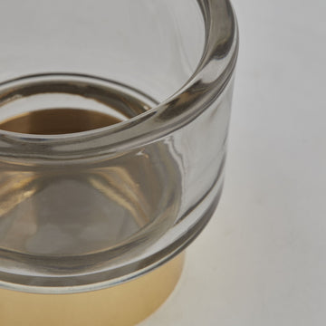 Miy fyrfadsstage H7,5 cm. lysegrå LENE BJERRE