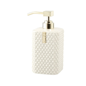 Marion dispenser H17,5 cm. brun sand Lene Bjerre Design DK