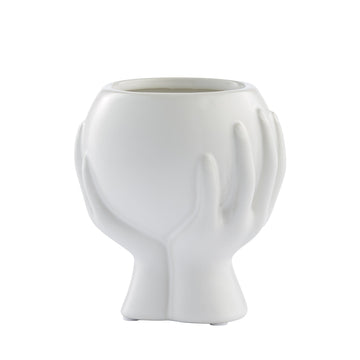 Haniya skjuler H13,5 cm. hvid Lene Bjerre Design DK