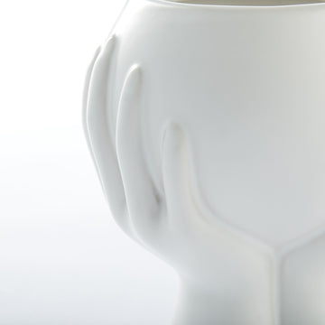 Haniya skjuler H13,5 cm. hvid Lene Bjerre Design DK