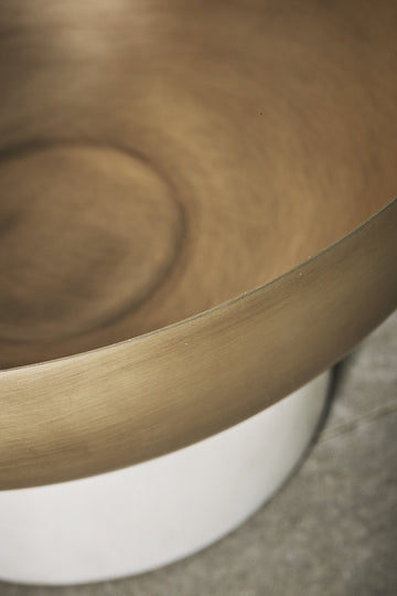 Marmilla dekorationsskål H17 cm. lys guld Lene Bjerre Design DK