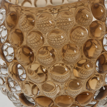 Doria fyrfadsstage H7,5 cm. gyldenbrun Lene Bjerre Design DK