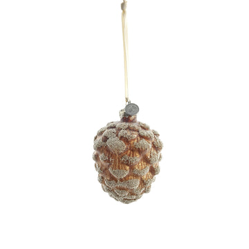 Norille juletræspynt 10 cm brun Lene Bjerre Design DK