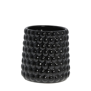 Dotsie urtepotteskjuler Ø20cm sort Lene Bjerre Design DK