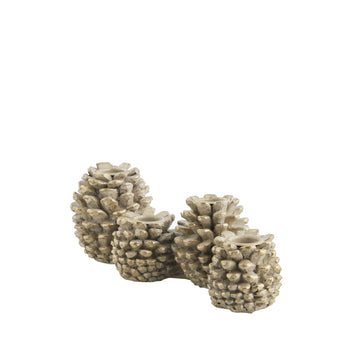 Serafina stage lys guld, Polyresin 24x9 H8,8 LENE BJERRE