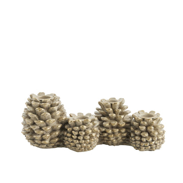 Serafina stage lys guld, Polyresin 24x9 H8,8 LENE BJERRE