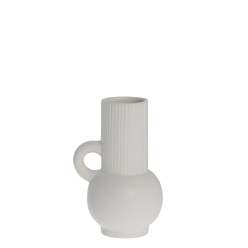 Anine vase H19 cm. hvid Lene Bjerre Design DK
