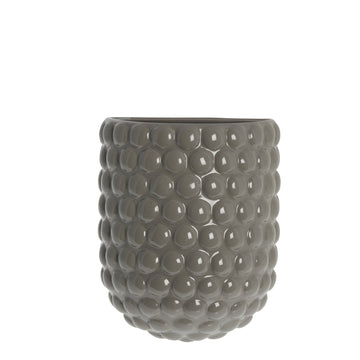 Dotsie væghængt vægpotte H20 cm. grå Lene Bjerre Design DK