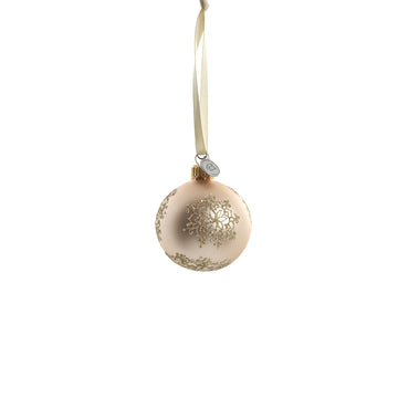 Cadelia julekugle 6 cm lyserød Lene Bjerre Design DK