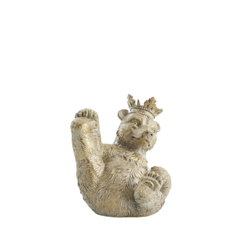 Sebina isbjørn lys guld H11 cm LENE BJERRE