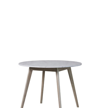 Ellie spisebord marmor Ø100 cm. LENE BJERRE