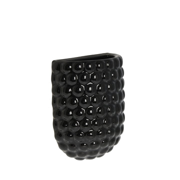 Dotsie væghængt vægpotte H20 cm. sort Lene Bjerre Design DK