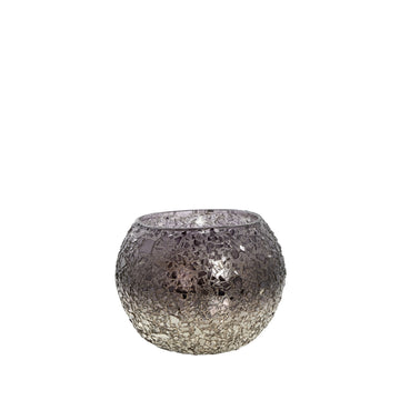 Crovia fyrfadsstage 9 cm mørkegrå Lene Bjerre Design DK