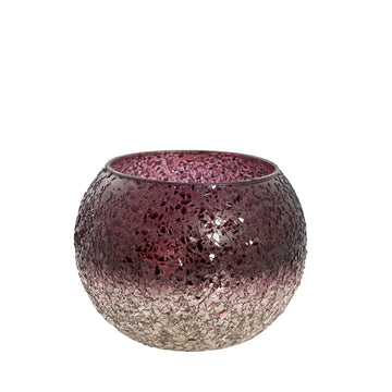 Crovia fyrfadsstage 13 cm rød Lene Bjerre Design DK