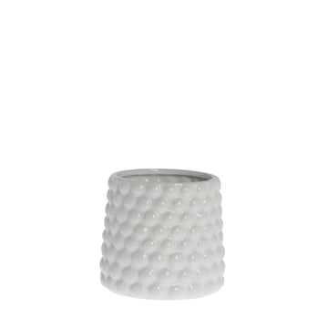 Dotsie urtepotteskjuler Ø14cm hvid Lene Bjerre Design DK