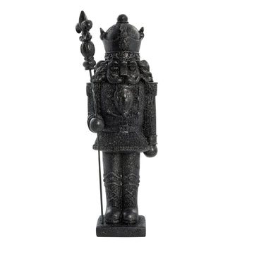 Sesenia nøddeknækker 32cm sort glimmer Lene Bjerre Design DK