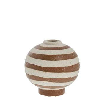 Aniella vase H13,5 cm. gyldenbrun Lene Bjerre Design DK