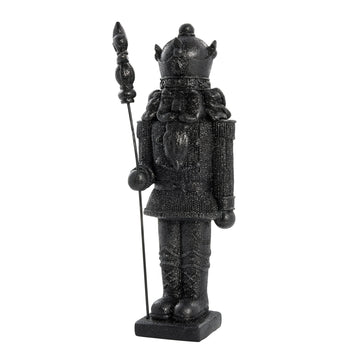 Sesenia nøddeknækker 32cm sort glimmer Lene Bjerre Design DK