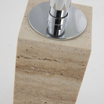 Travina sæbedispenser 19 cm. sand marmor Lene Bjerre Design DK
