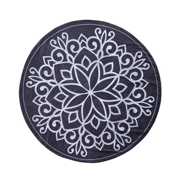 Stassia juletræstæppe ø110cm mørkegrå Lene Bjerre Design DK