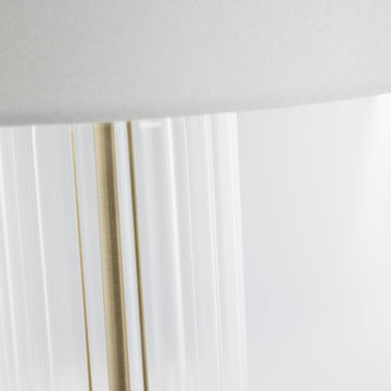 Sarille bordlampe 63,5x40 cm. transparent LENE BJERRE
