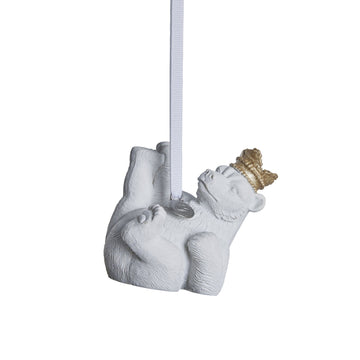 Sebina isbjørn hvid H6,9 cm Lene Bjerre Design DK