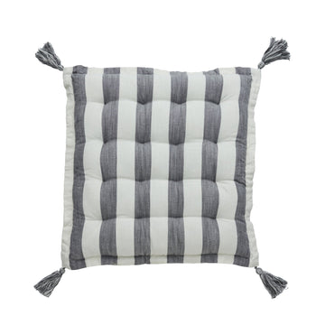 Felima sædehynde 45x45cm. blå striber Lene Bjerre Design DK