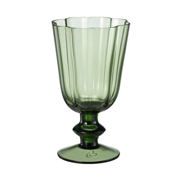 Floretta vinglas D9 H15,5 Grøn Lene Bjerre Design DK