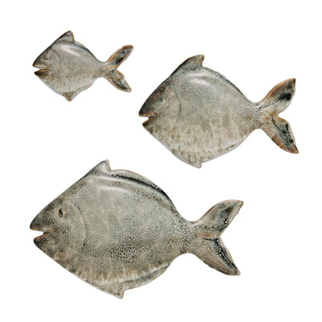 Nerina 3 pak fisk vægdekoration Lene Bjerre Design DK