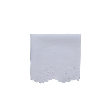 Anglaise serviet 45x45 cm. Hvid Lene Bjerre Design DK