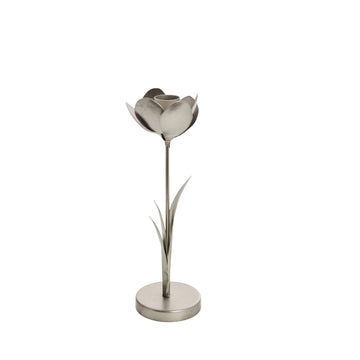 Stillia blomsterlysestage H22 sølv Lene Bjerre Design DK