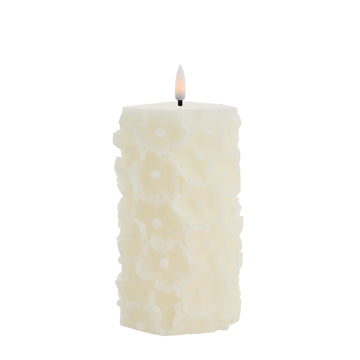 Hysille LED-lysblomst H14,5 Off White Lene Bjerre Design DK