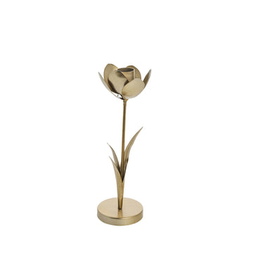 Stillia blomsterlysestage H22 L. Guld Lene Bjerre Design DK