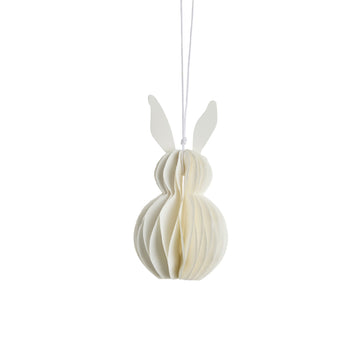 Papilla kaninjulepynt H12 Off White Lene Bjerre Design DK