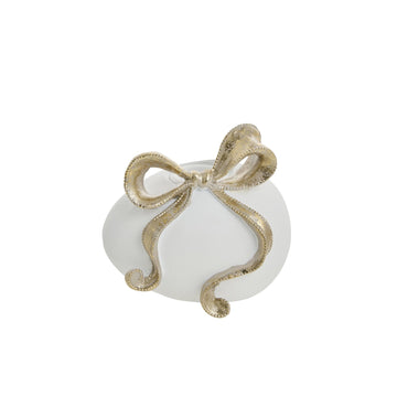 Sevinne æggelysestage H8,7 Hvid/L. Guld Lene Bjerre Design DK